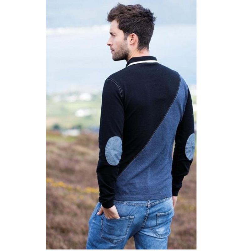 Horseware Rugby Top - Navy/Black-1